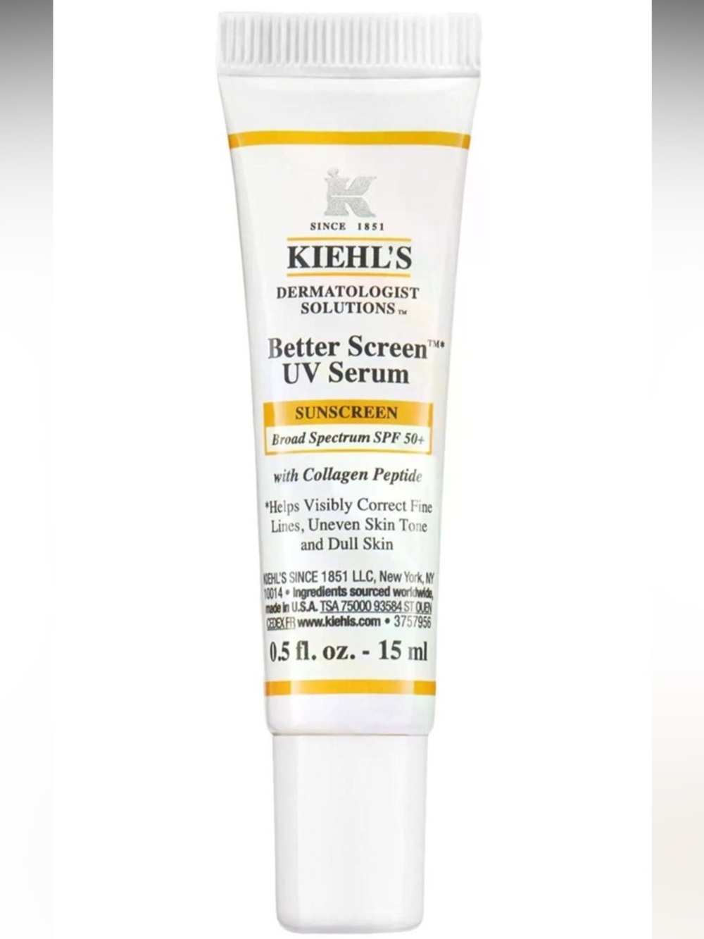 Kiehl's Better Screen UV Serum SPF 50+ 0.5fl oz